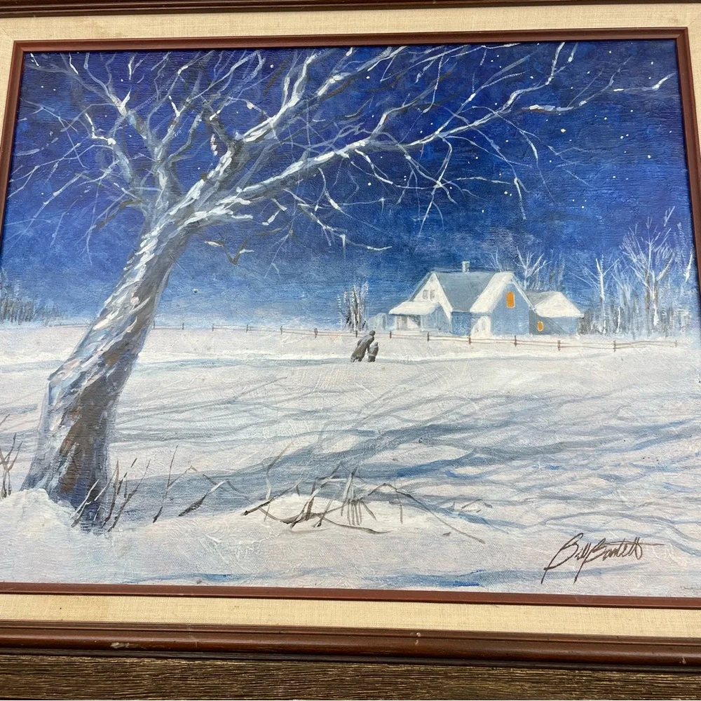 Original Bill Bartelt Oil On Painting Canvas - Picture 5 of 10